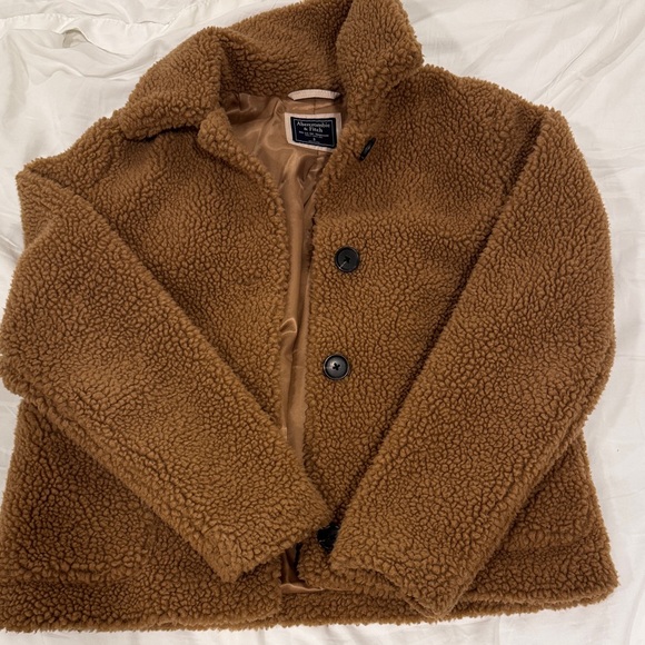 Abercrombie Brown Sherpa Jacket - Picture 5 of 5